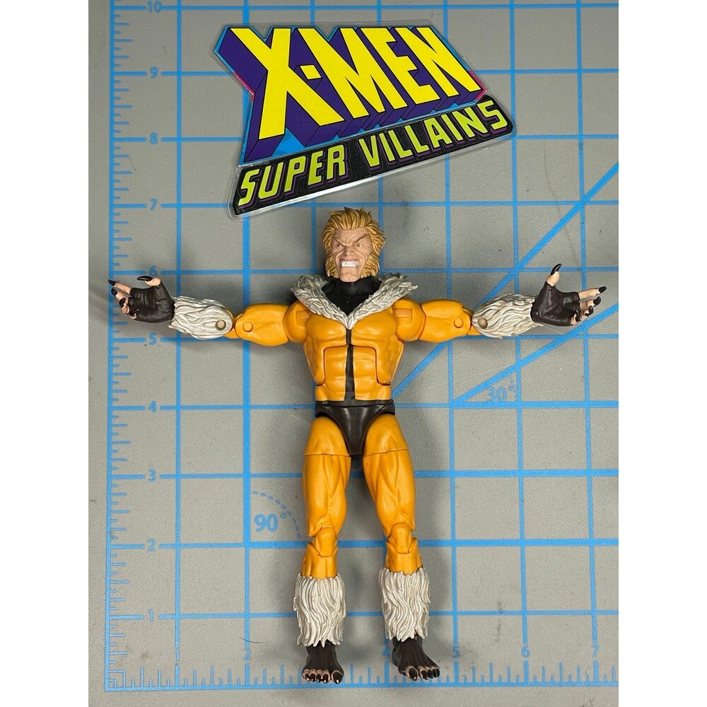 Marvel Legends Sabertooth Action Figure Bonebreaker Wave X-Men Mutant [A]